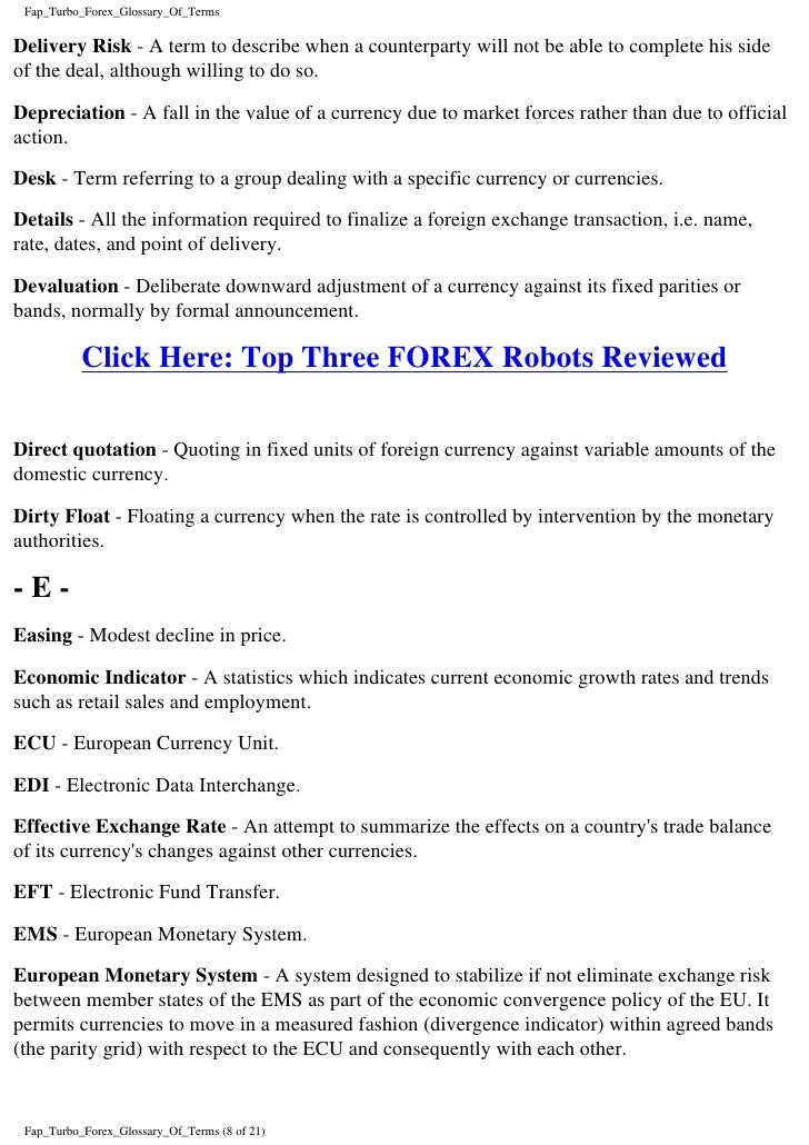 Counterparty risk forex