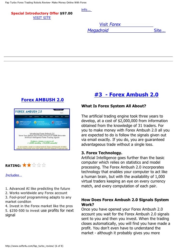 Fap Turbo Review Forex Autopilot Trading - 