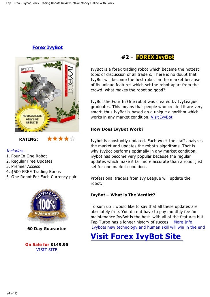 Forex robots for sale