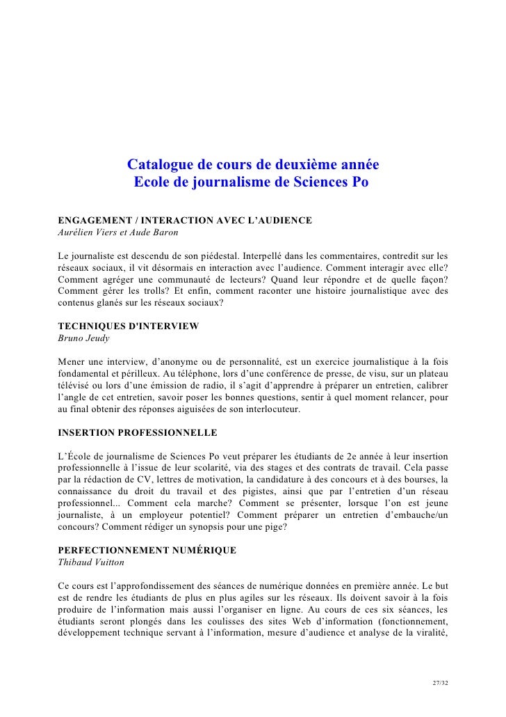 faq enseignants  ecole de journalisme de sciences po