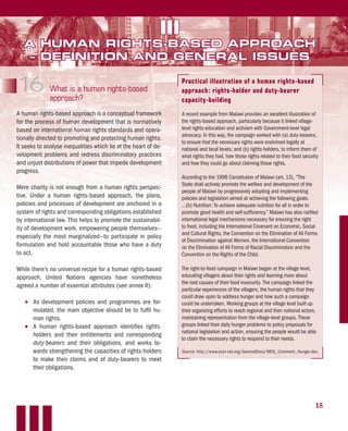 FAQ asked questions on a human rights based approach to development ...