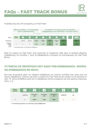 FAQ fast track | PDF