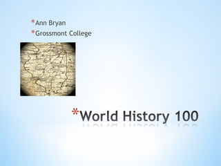 Ann Bryan Grossmont College 