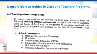 Teachers Program Deped Sample FAQs-MATATAG-Curriculum for School Orientation | PPTX