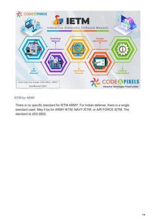 FAQs of IETMs Code and Pixels Interactive Technologies Private Limited ...