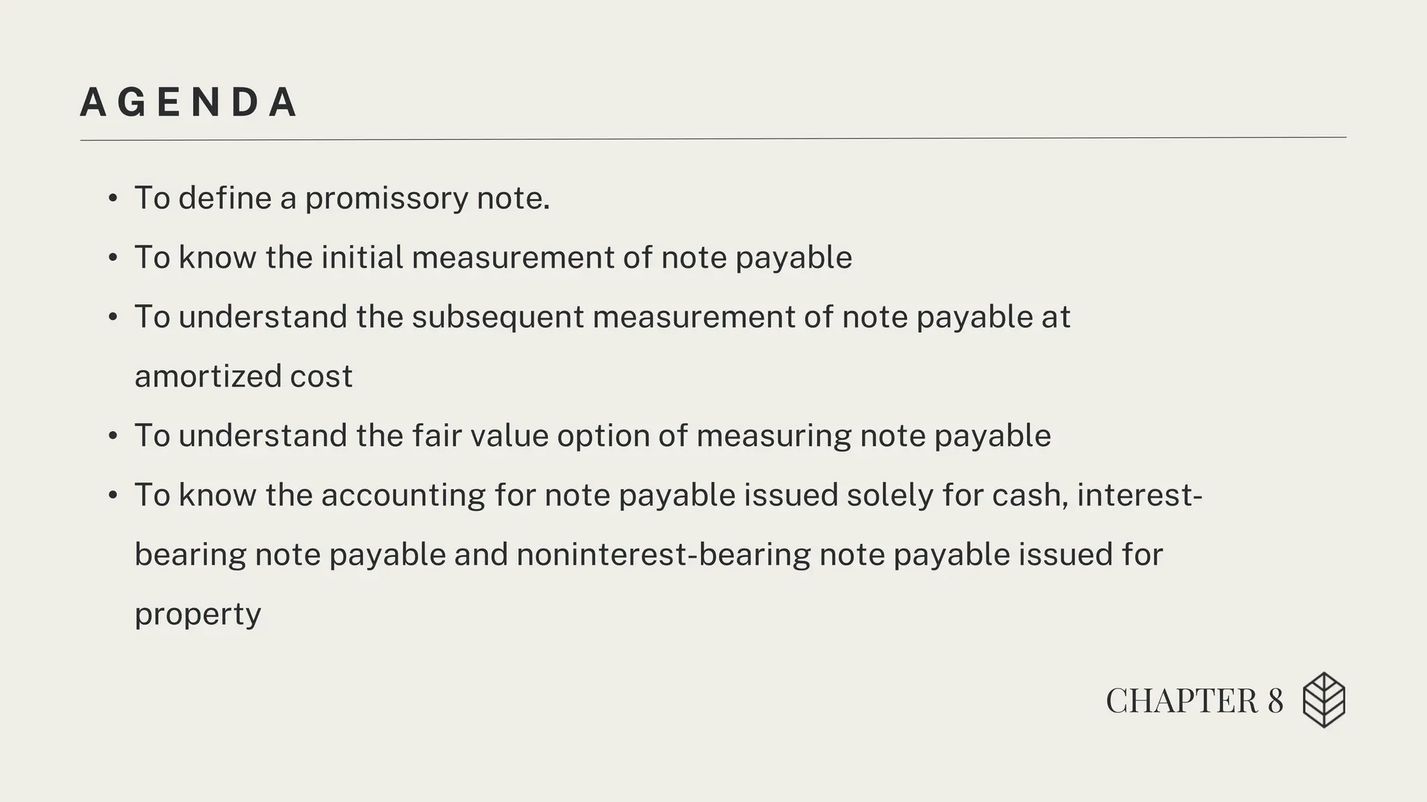 FAR 2 - Note Payable Intermediate Accounting | PPTX