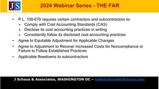 2024: The FAR, Federal Acquisition Regulations, Part 30 | PPTX
