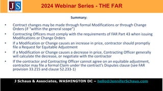 2024: The FAR - Federal Acquisition Regulations, Part 43 | PPTX