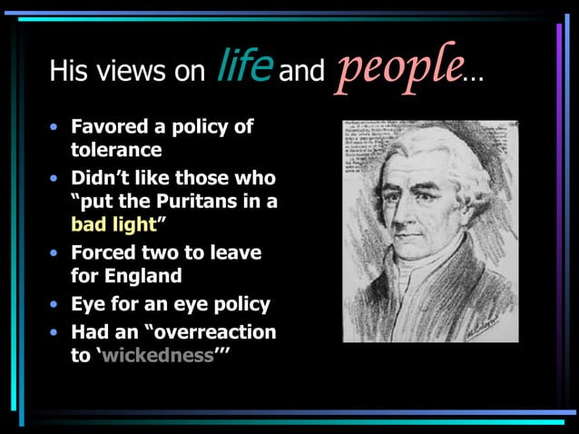 William bradford | PPT