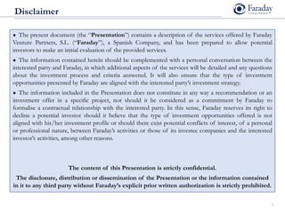 Faraday Venture Partners | PPT