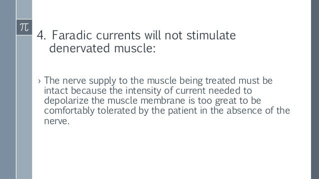 faradic current faradic current