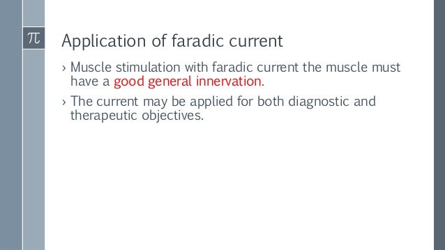 faradic current faradic current