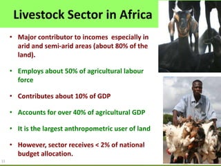 Delivering impact from African animal agriculture: The agriculture-mining conundrum of grass or brass; bread or stones