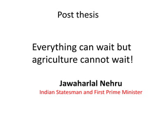 Delivering impact from African animal agriculture: The agriculture-mining conundrum of grass or brass; bread or stones