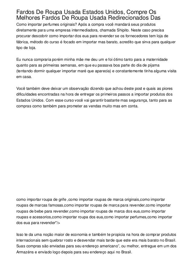 roupas de grife para revenda