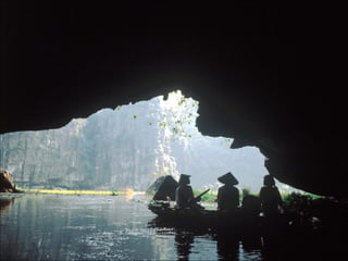 Grottoes at Tam Coc, Ninh Binh, Vietnam