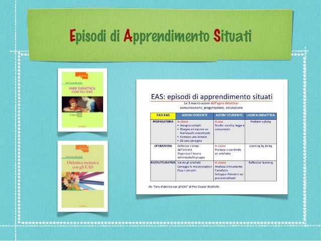 Fare didattica con gli EAS