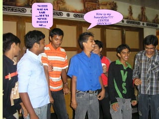 YO!!!!!! MADAM SAID ….SHE’LL NEVER FORGET ME… How is my hairstyle???? CENTER -SHOCK!!!! 