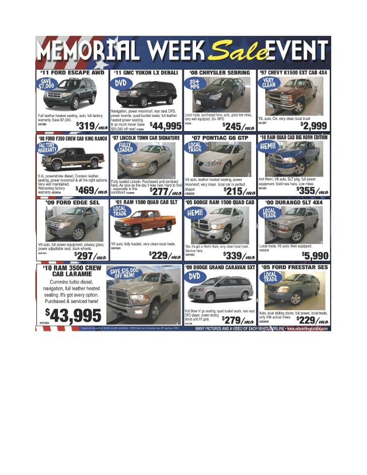 Memorial Day Best Car Dealer Memorial Day Best Car Dealer