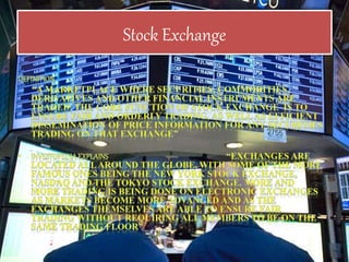 Stock Exchange
 