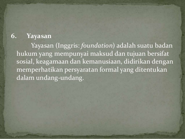 Bentuk- bentuk organisasi bisnis
