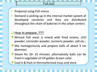 edible fish product, paper 11 | PPTX