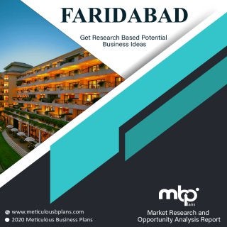 FARIDABAD - Market Research and Opportunity Analysis Report