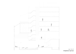 Inhabited section
Scale 1:50
Inhabited Section
Scale- 1:50 at A1
 
