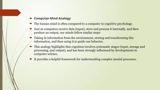 Comprehensive Overview of Cognitive Psychology and Information ...
