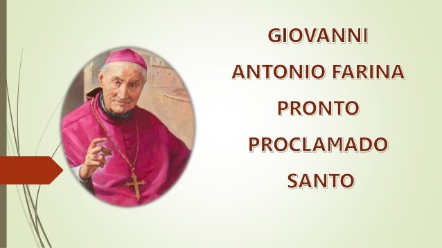 Milagro de Giovanni Antonio Farina
