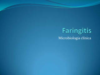 Microbiología clínica
 