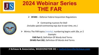 2024: The FAR, Federal Acquisition Regulations - Introduction | PPTX