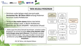 Tata kelola perizinan dan teritorialisasi dalam ekspansi perkebunan kelapa sawit