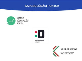 KAPCSOLÓDÁSI PONTOK
 