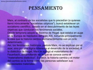 1848 Discurso sobre el libre cambio .1853 La dominación británica en la India. 