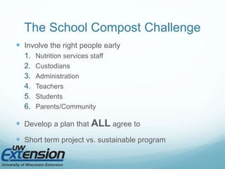 Farm to school compost | PPTX