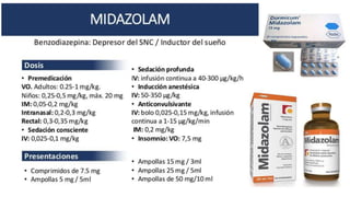 Farmacos benzodiacepinicos
