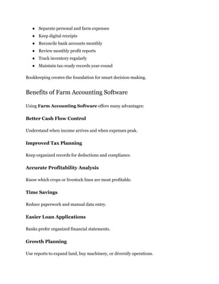 Comprehensive Guide to Farm Accounting Software for Modern Agricultural ...