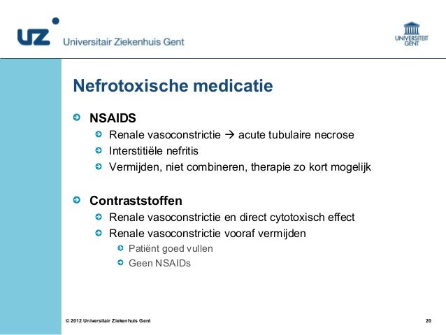 Farmaceutische zorg bij de nefrologische patiënt