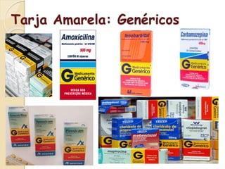 Tarja Amarela: Genéricos
 