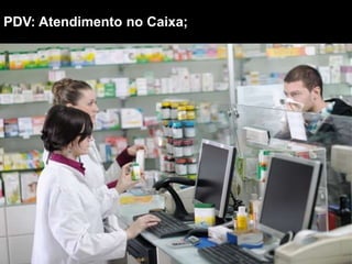 PDV: Atendimento no Caixa;
 