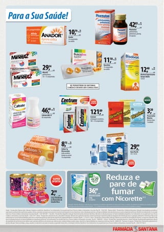 Farmácias Sant'Ana - Tabloide de maio 2012