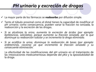 Un metabolito de una droga puede ser menos efectivo pero más tóxico que la droga madre (la inducción enzimática puede resultar en un aumento de la toxicidad de la droga). Ejemplo: el pretratamiento con Fenobarbital aumenta la conversión de Meperidina (opiáceo) en Normeperidina, menos activa y más tóxica.Biotransformación de drogas
