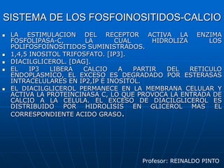 INTERACCION FARMACO RECEPTOR.CONTROL DIRECTO DE CANALES IONICOS. LIGANDOS NATURALES QUE MODIFICAN LA PERMEABILIDAD A LOS IONES.ACETILCOLINA. ACTUA SOBRE EL RECEPTOR COLINERGICO NICOTINICO INCREMENTANDO LA PERMEABILIDAD AL SODIO Y PROVOCANDO UNA DESPOLARIZACION.Profesor: REINALDO PINTO