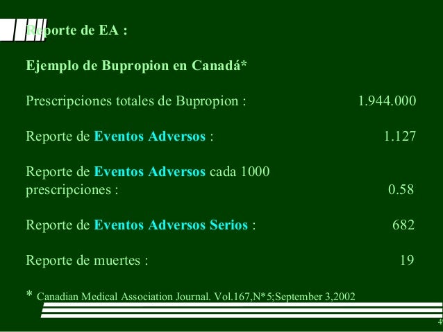 bupron en el mostrador