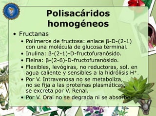 Fructanas Farmacognosia convertido | PPTX