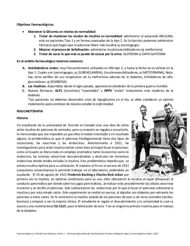Farmacología en el Ámbito de Diabetes parte1 Farmacología en el Ámbito de Diabetes parte1