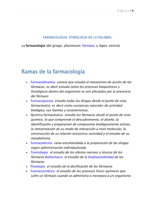 Farmacologia