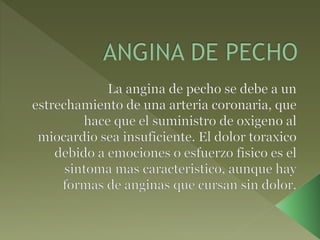 Farmacologia IAM- Angor | PPTX