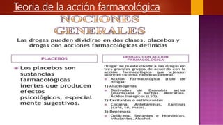Teoria de la acción farmacológica
 